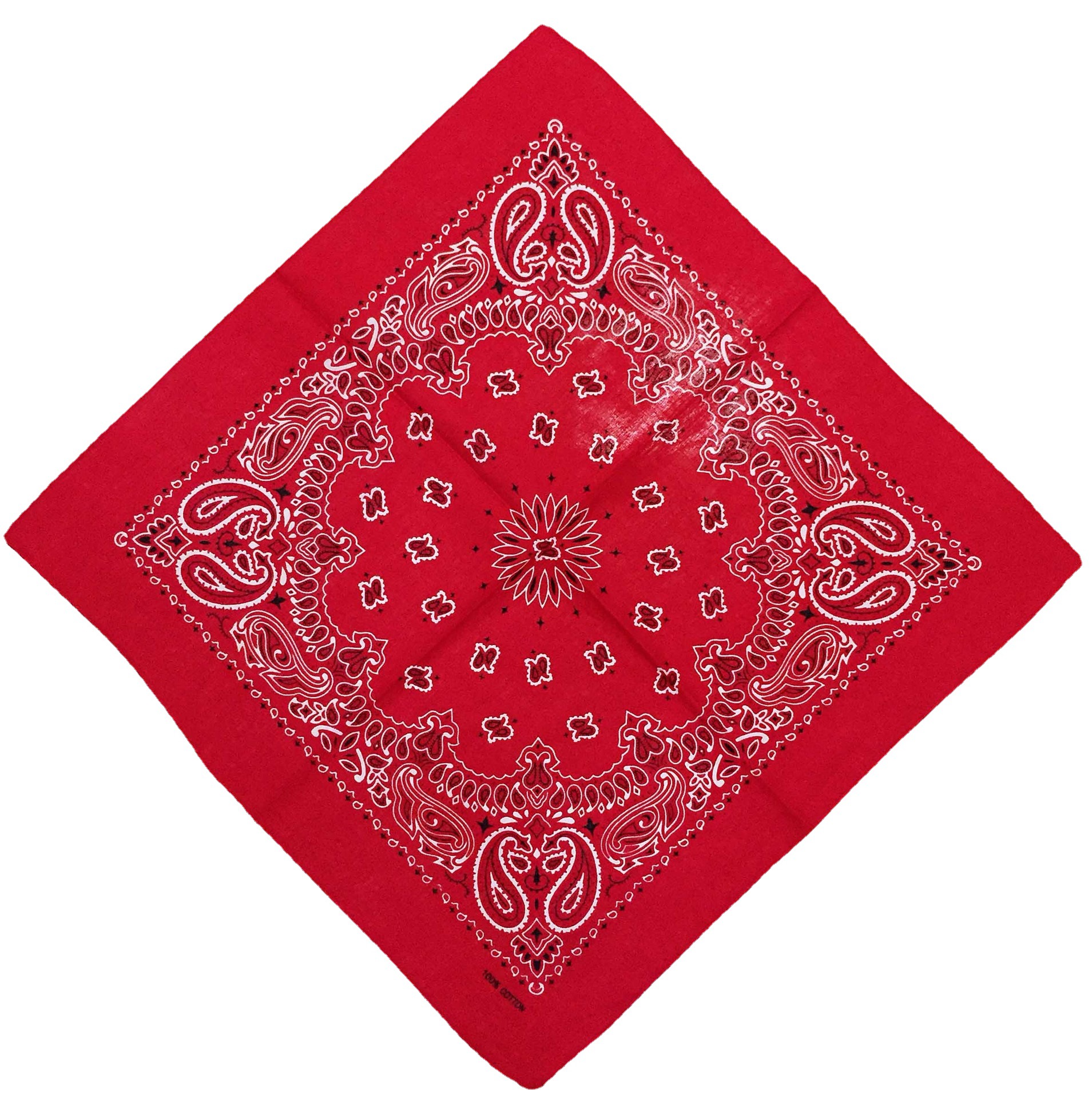 Cross-border pure cotton headscarf, sunflower Bandana scarf, outdoor printed all-cotton square scarf, wholesale in stock, printed log Application Scenario