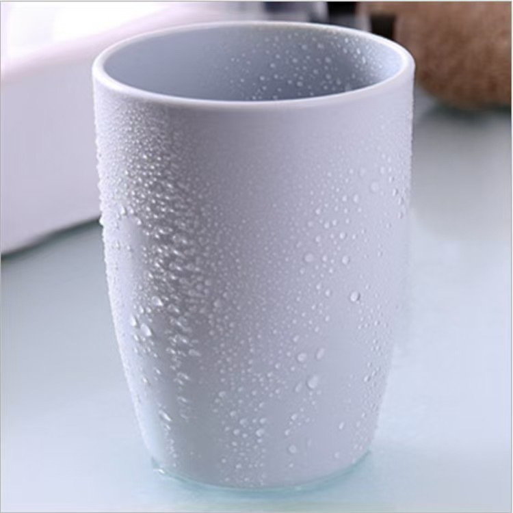麦秸秆水杯小塑料PP漱口杯水杯便携宿舍刷牙杯加厚塑料洗漱一次性产品图