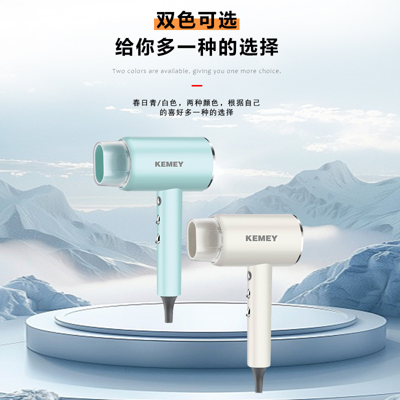 Comeco look level nuevo secador de pelo pequeño portátil traveling salon class gran viento termostato secador de pelo Specification image