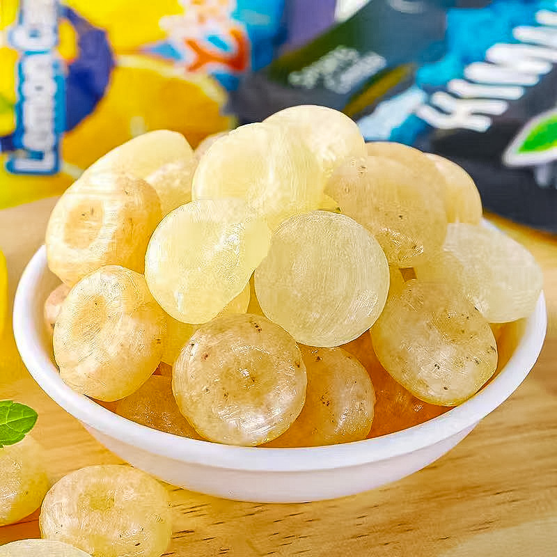 马来西亚进口大马碧富咸柠檬姜汁给力vc薄荷糖15g网红爆款润喉糖产品图