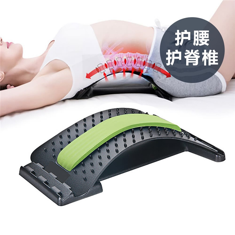 Lumbar vertebrae soothing device, lumbar massager, indoor fitness equipment, lumbar support, stretching and traction factory details Picture