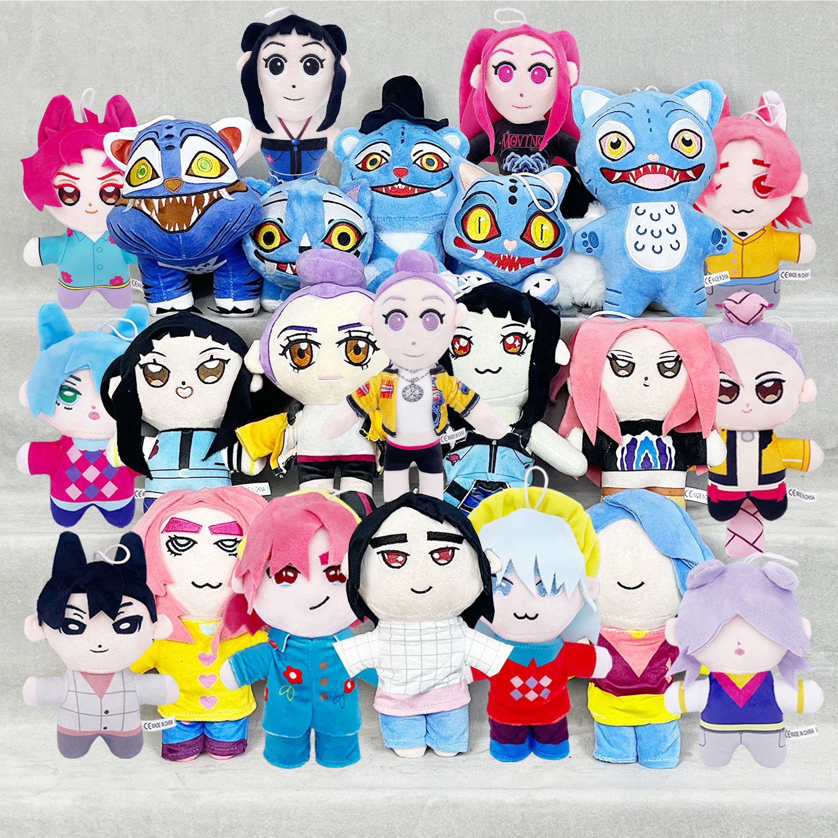 Cross-border best-selling K-POP demon hunters peripheral plush toy dolls in stock