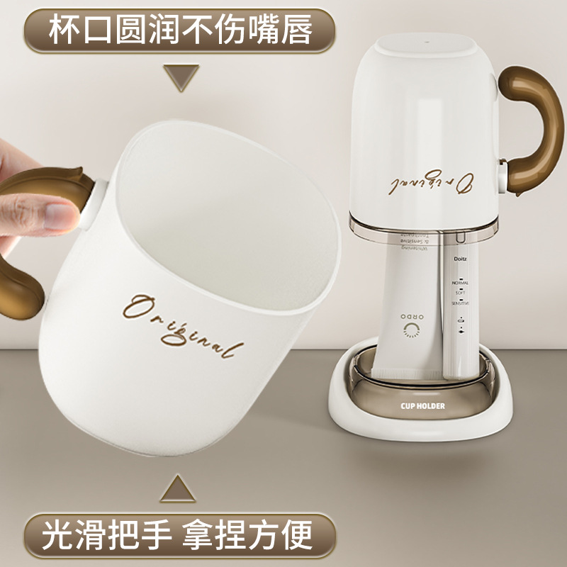 Toothbrush cup, cup set, mouthwash cup, household, student dormitory dental utensils, tooth tray, toiletries, storage rack, tooth cup Specification image
