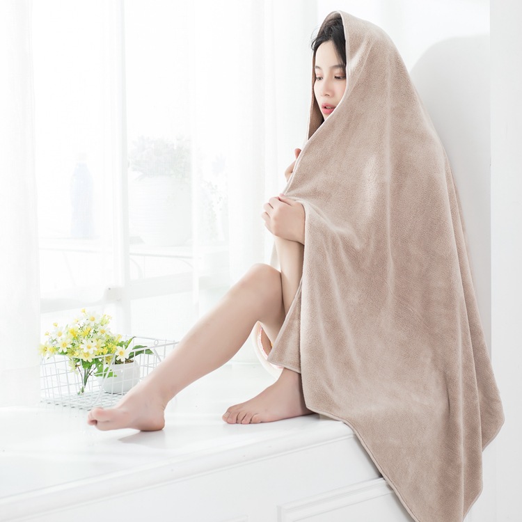 吸水浴巾成人酒店沙滩巾居家尺寸logo制定儿童浴巾涤锦珊瑚绒