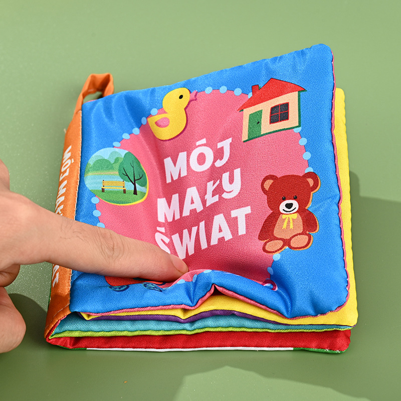 Customized children's cloth books, educational toy books, tear-resistant baby cloth books, paper enlightenment books, early education toys Application Scenario