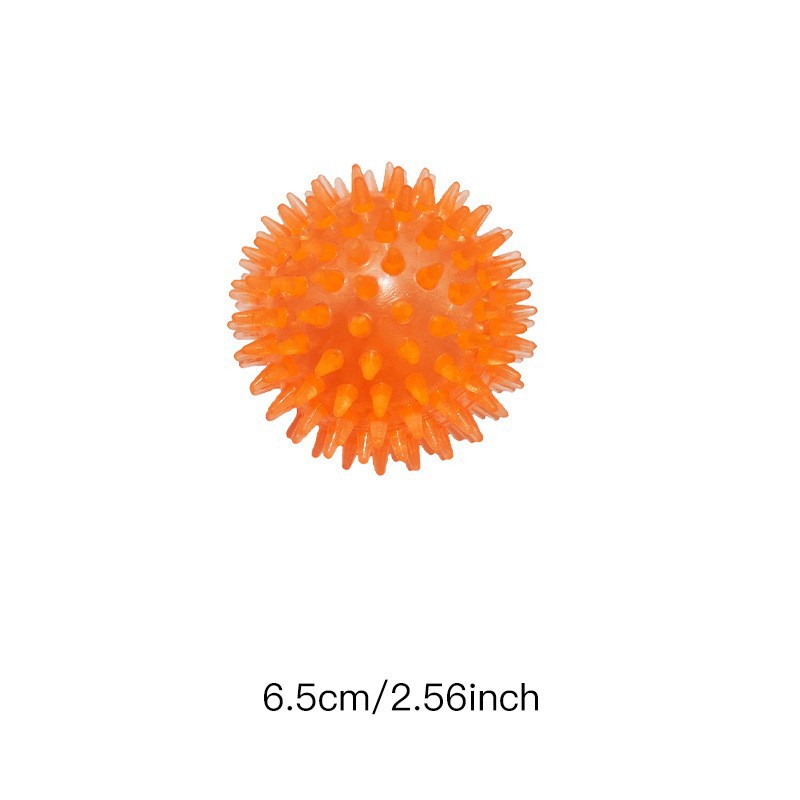 TPR, a cross-border bestseller in pet toys, has made a self-praise statement. The toy ball is a dog that is resistant to biting and has elastic spines. It is a medium to large-sized dog toy Application Scenario