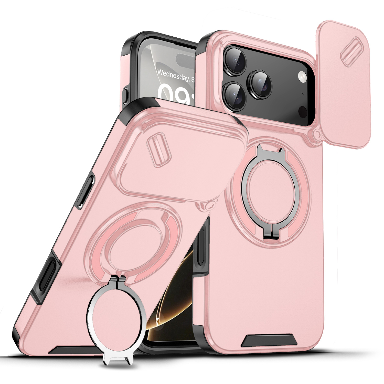 ويتم عبر الحدود استخدام أغلفة آلات الدفع بكاميرات iPone17ProMA، Apple 16 (Apple 16)، وهي أغلفة محمولة على شاشة الدفع Item Picture