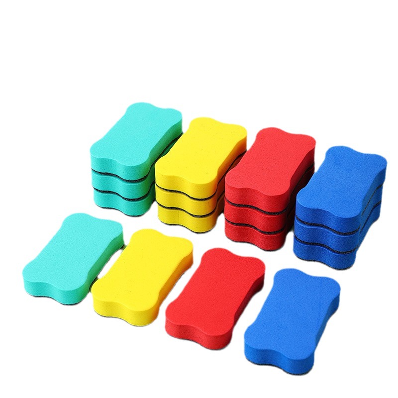 Wholesale cartoon bone erasers, children's non-magnetic white erasers, sponge erasers, black erasers, creative and convenient drawing erasers Item Picture
