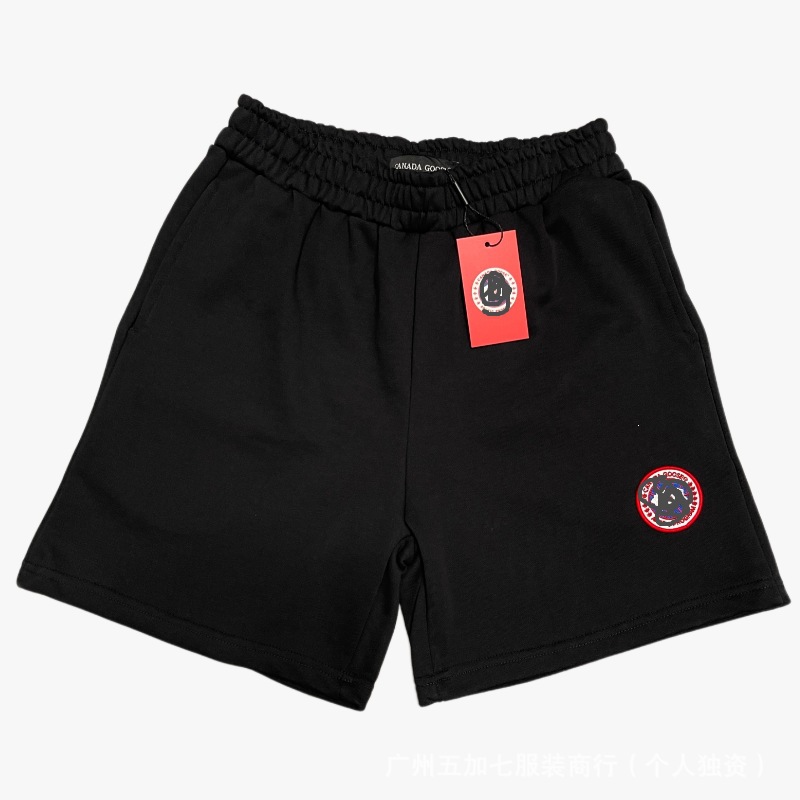 The new 420-gram heavy loose cotton sports shorts from cross-border streetwear brand Goose are made of cotton, which is breathable and sweat-absorbent with micro-embroidery full figure