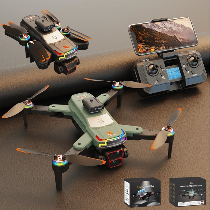 JS39 cross-border new product drone with one-click return, brushless motor, high-definition screen aerial photography remote control aircraft toy