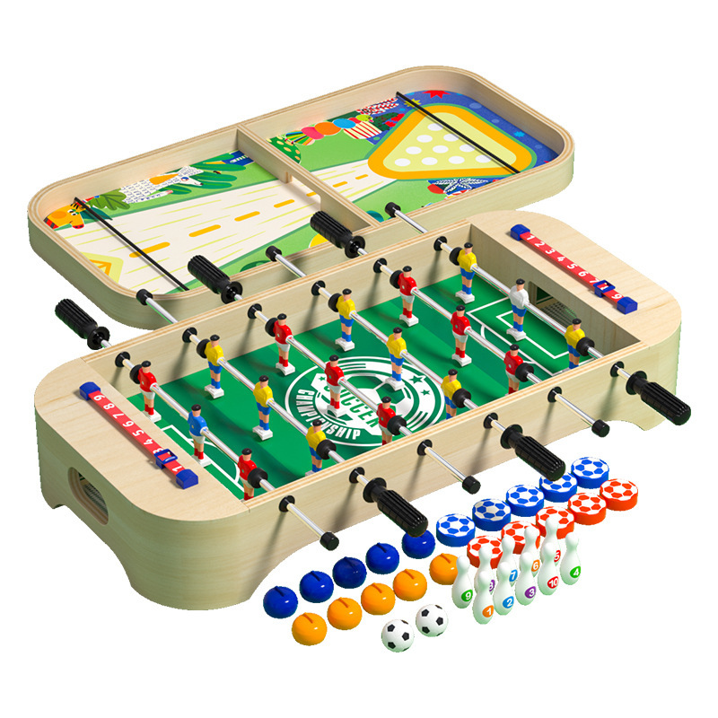 Cross-border board games, children's educational toys, boys' table football, parent-child interactive tabletop two-person battle, birthday gifts Item Picture
