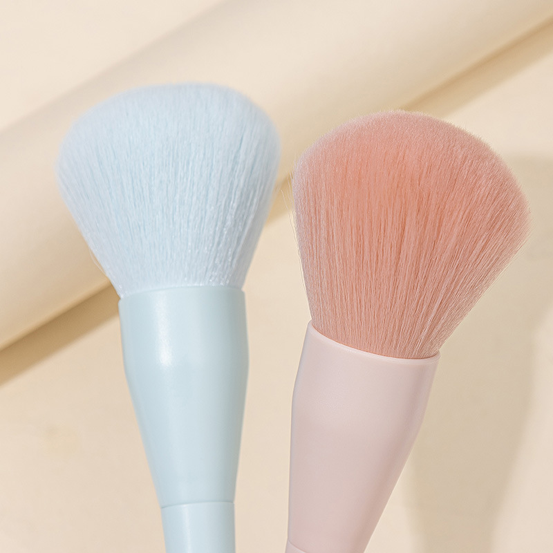 跨境热销可换头化妆刷 糖果色超大号散粉刷 毛质蓬松柔软工厂直销