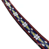 2.4cm- 2.7cm Handmade DIY bow, ethnic style jacquard embroidery, webbing, hair accessories, headwear, and border straps Item Picture