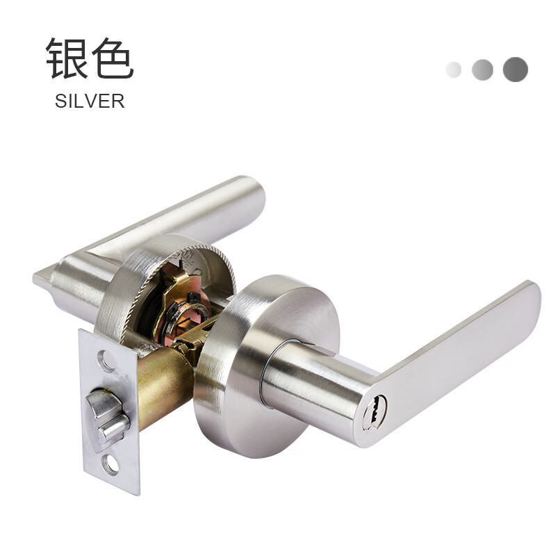 机械门锁实物图