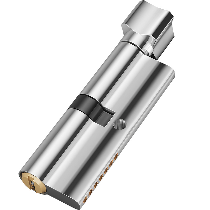 Wholesale of copper anti-theft lock cores for bedroom door locks, anti-picking and anti-violent unlocking cores, and indoor wooden door lock cores Item Picture