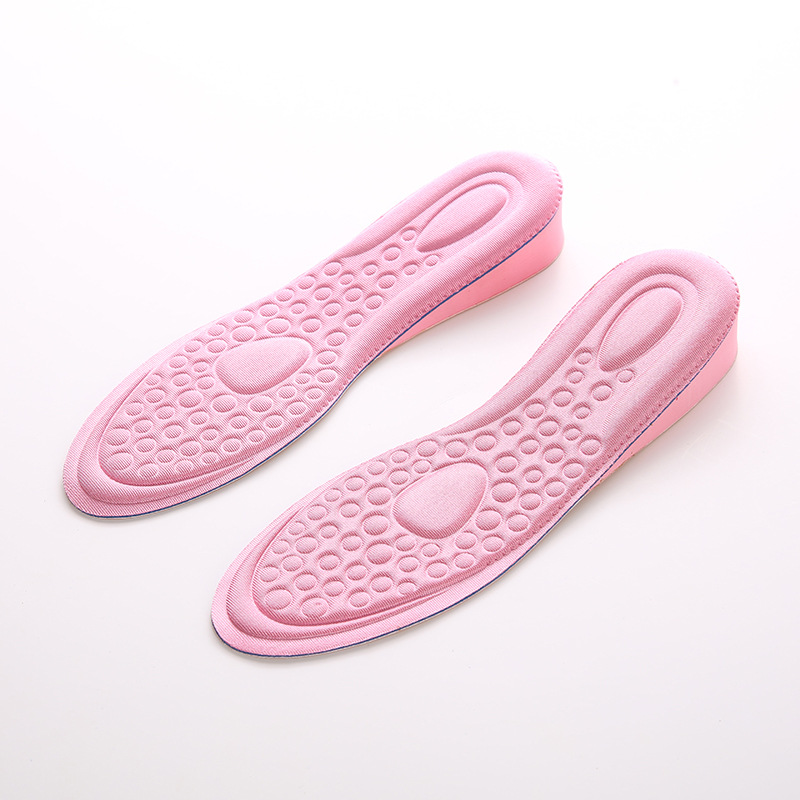 Factory direct sales EVA inner height-increasing insoles, soft soles, comfortable, full insoles for both men and women, breathable, invisible, full-foot height-increasing insoles details Picture