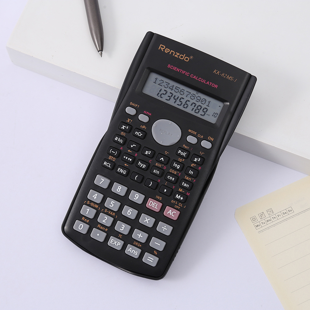 The KK-82MS scientific function calculator is a multi-functional calculator specifically designed for student exams and a portable accounting computer details Picture