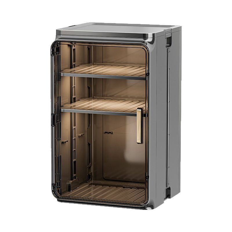 Dust-proof cup storage rack, desktop tea cup and water cup holder, tea set storage box, coffee mug, draining cup holder Item Picture