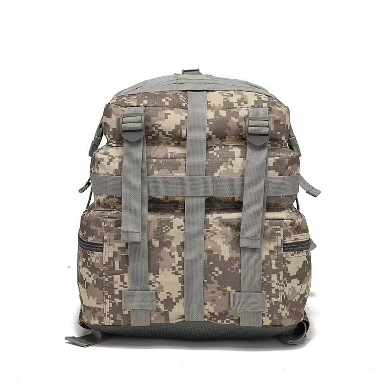 Outdoor sports waterproof backpack, hiking, mountain climbing, camping, large-capacity MOLLE expansion tactical bag backpack Item Picture