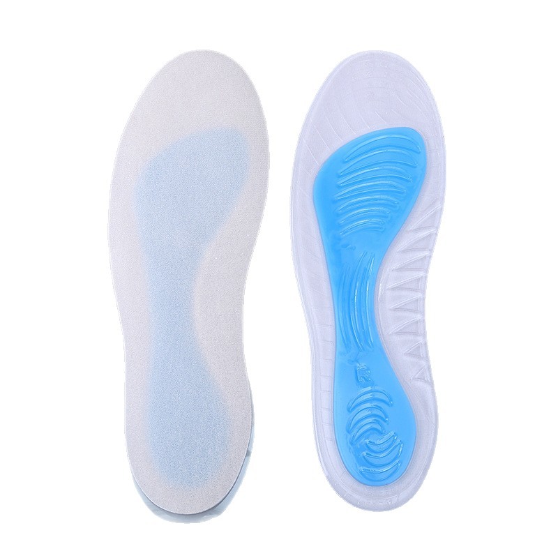 鞋垫/板鞋增高垫/运动鞋垫/电脑绣花鞋垫布面/艾草鞋垫白底实物图