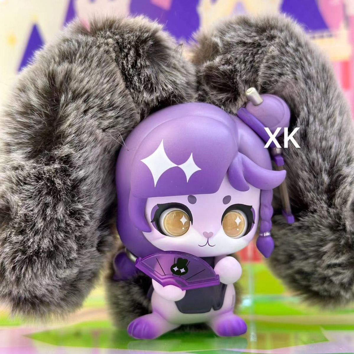 Wholesale of genuine Kabu Rabbit's "Face Yourself" series of cute and trendy blind boxes, figurines, scented candles, and fluffy personalized decorative items details Picture