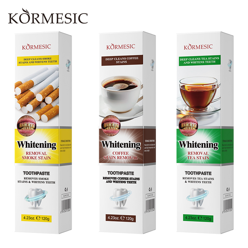 KORMESIC all-English oral care Teeth Clear Breath toothpaste toothpaste Oral cleansing Item Picture