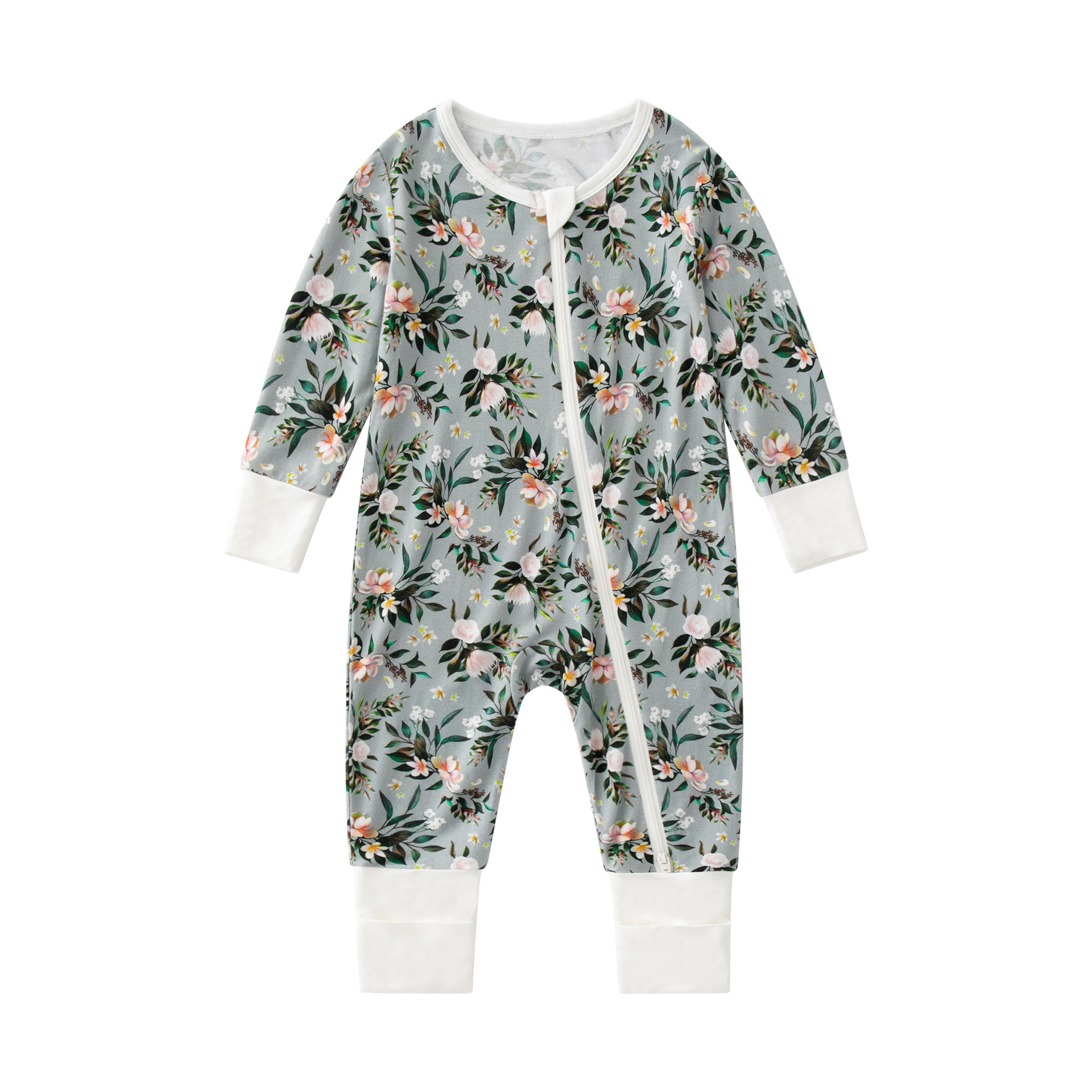 Amazon's best-selling bamboo fiber jumpsuit, Bamboo baby clothing, ins children's clothing, baby clothes and jumpsuit pants Item Picture