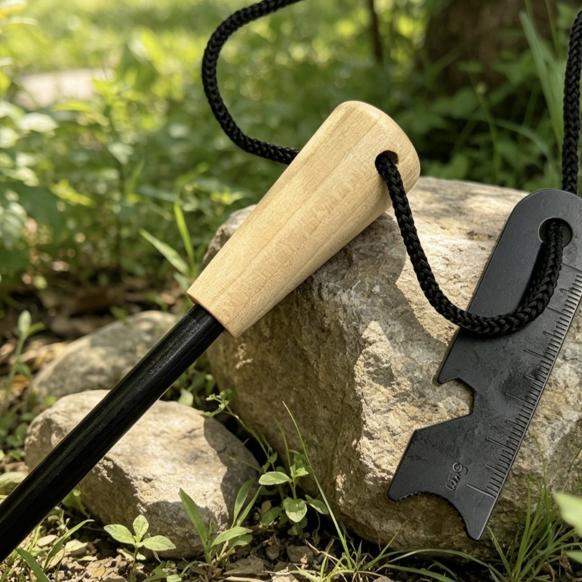 Outdoor camping, mountaineering, household fireplaces, igniting fires, using flint, flint sticks, igniters, and heat protection details Picture
