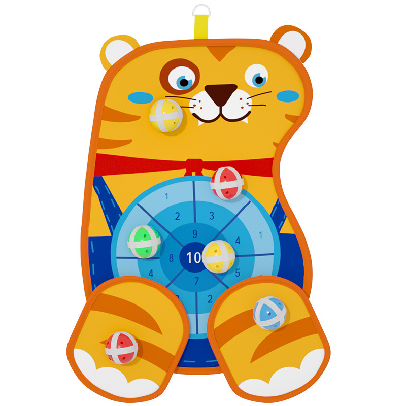 Children's high jump, sticky ball, dartboard, target ball, throwing, bouncing, high sticky, sticky, and other ball toys for kindergarten babies Item Picture