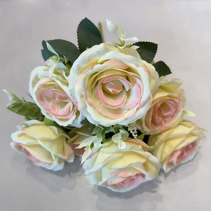 仿真玫瑰实物图