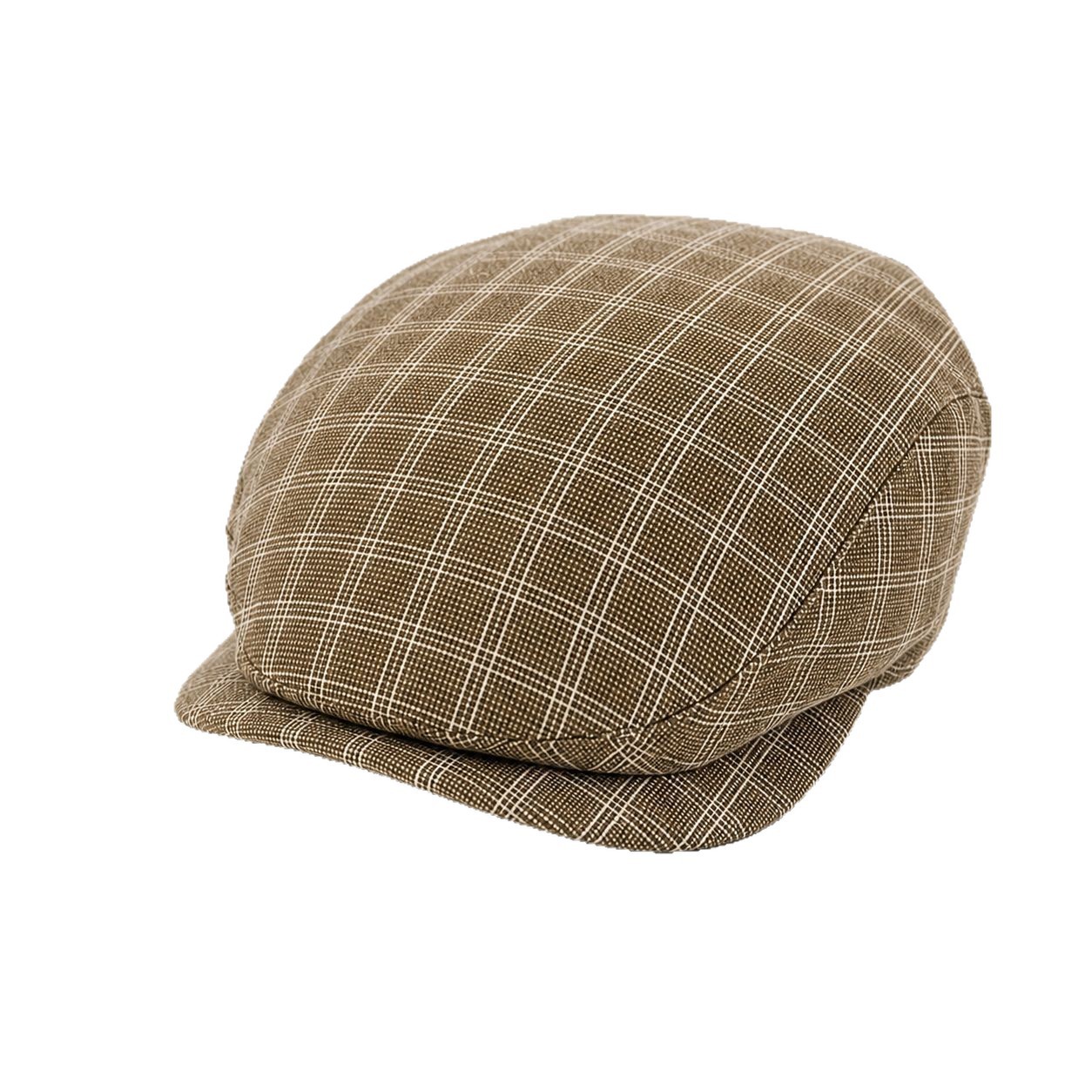 Sombrero de otoño e invierno a cuadros nuevo estilo coreano de cuadros de rayas boina al aire libre sombrero delantero transfronterizo de comercio exterior personalizado Item Picture