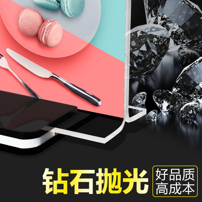Acrylic table card, T-shaped black background pull-out a5 desktop, A4 display stand, table sign, table label, a6 price tag, table card, restaurant table, dish description, seating arrangement, shop table, price list display stand, front desk, activity notice display Specification image