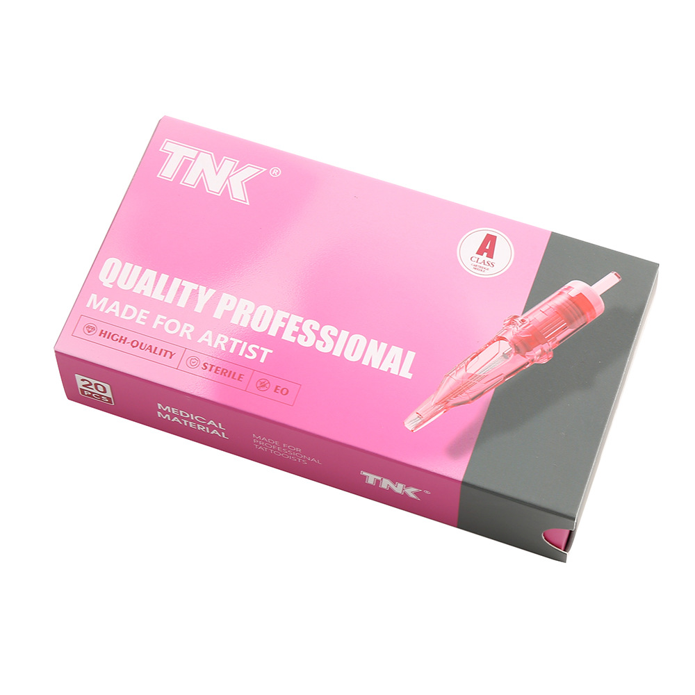 Electric current meter needle, tattoo needle, wild line eyebrow, pink one-piece needle, 5-piece set, tattoo equipment, beauty tools wholesale Specification image