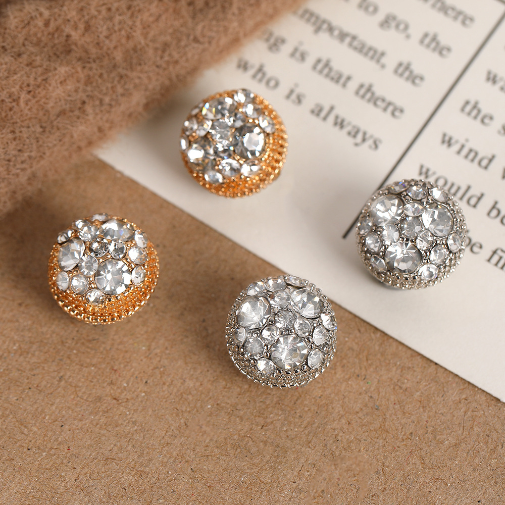 超闪双面无耳洞耳夹无痛吸力强磁铁耳环女耳饰冷淡风轻奢小众耳饰产品图