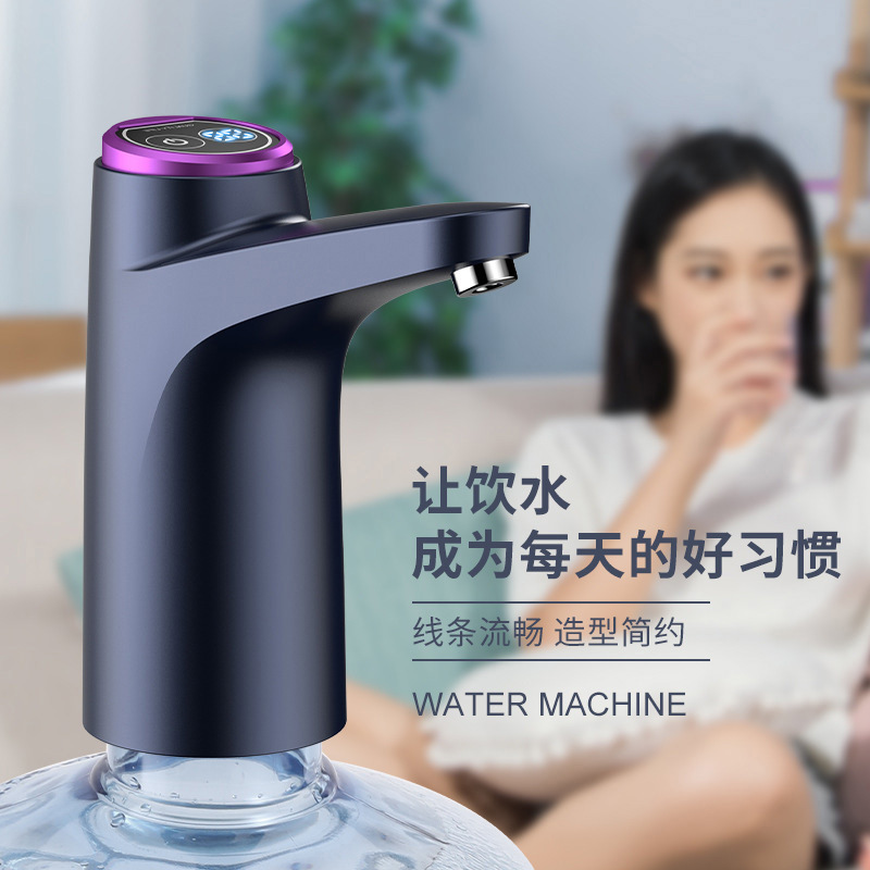 WETSOLVFR electric water pump, bottled water, purified water, automatic intelligent mineral water bucket, charging water filling pump, household water dispenser factory wholesale price Application Scenario