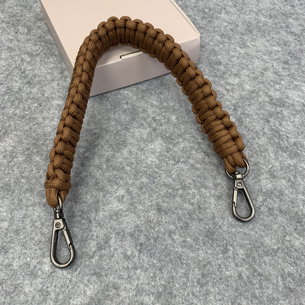 Cross-border export umbrella rope, double-ear lanyard, wrist braided water cup sleeve, hand-held rope, key mobile phone case lanyard, cup strap rope