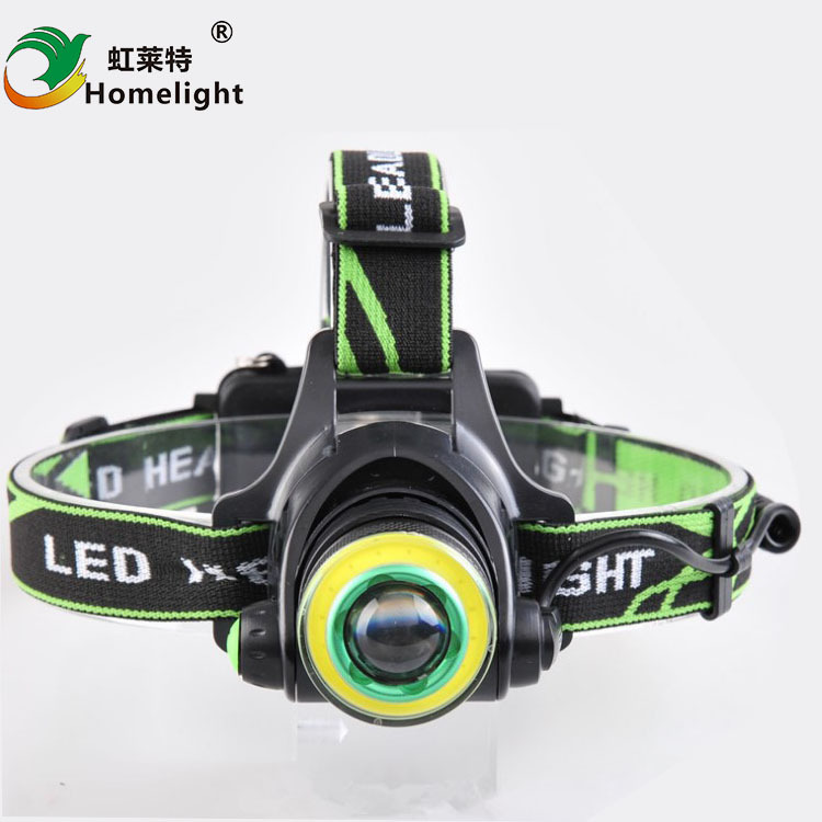 The New Rechargeable High-Intensity Led Head-Mounted Cob Outdoor Hiking, Cave Exploration And Camping Aluminum Alloy Headlamp Is Selling Well On E-Commerce Platforms details Picture