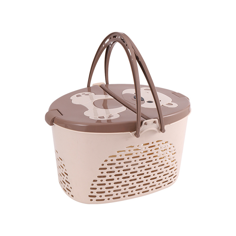 收纳筐幼儿园长方形/葫芦草折叠收纳筐/收纳/编织收纳筐/藤编白底实物图