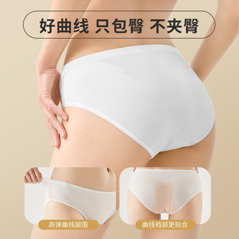 一次性内裤女出差旅行短裤产妇经期日抛裤大码独立包装产后专用产品图