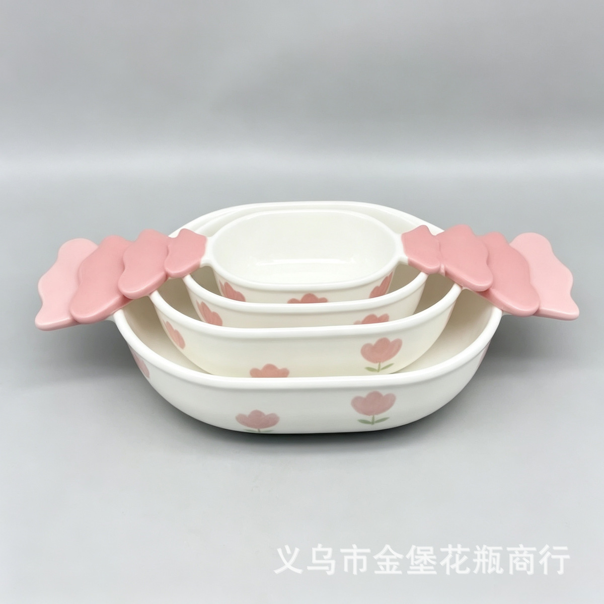 Creative irregular-shaped candy plates, thickened ceramic dessert bowls, wedding souvenir tableware sets details Picture