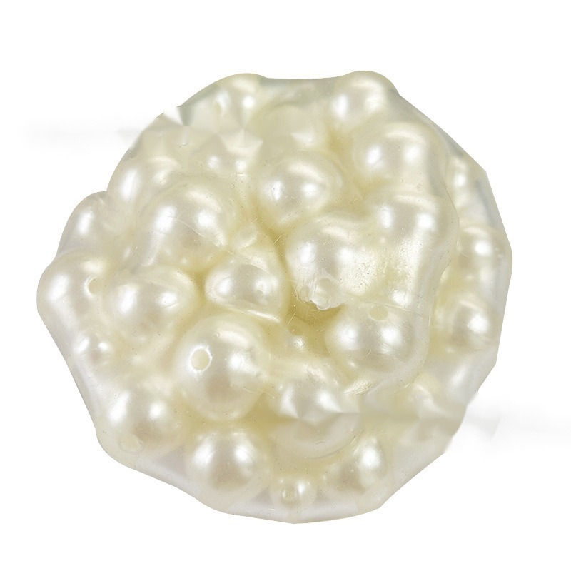 The same style as Xiaohongshu, the creative pearl plate string stress-relieving toy ball, a popular online release of the noisy ball Item Picture