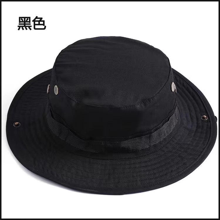 Factory direct supply Benny hats, camouflage, round-brimmed, wide-brimmed hats, outdoor mountaineering and fishing hats, sun protection and shade hats, military enthusiasts Application Scenario