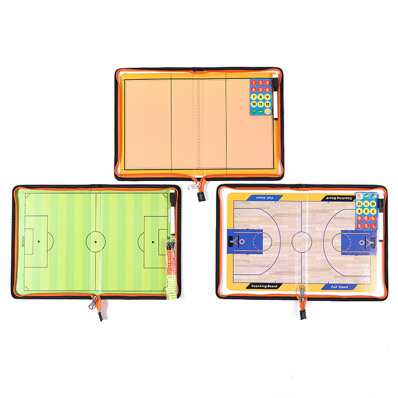 Professional portable basketball and football tactical board, coach command board, tactical board, practice whiteboard, magnet folding Application Scenario