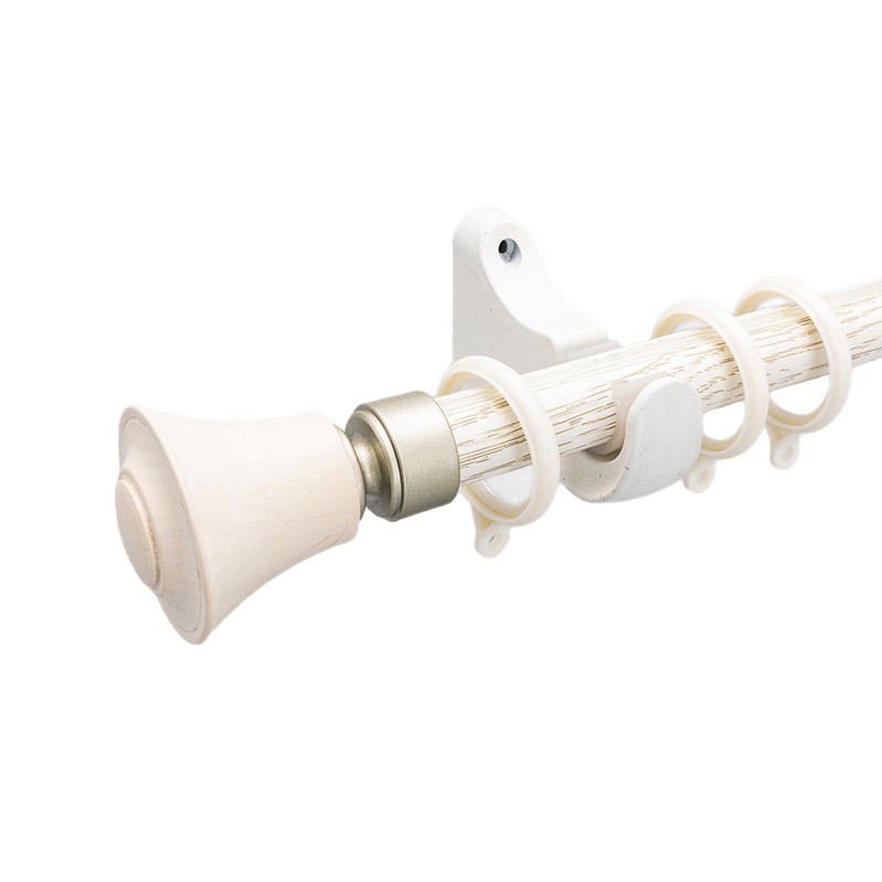 Forest Series Roman rod curtain rod, complete curtain fixing bracket, full set of accessories, factory direct sales, side top installation Item Picture