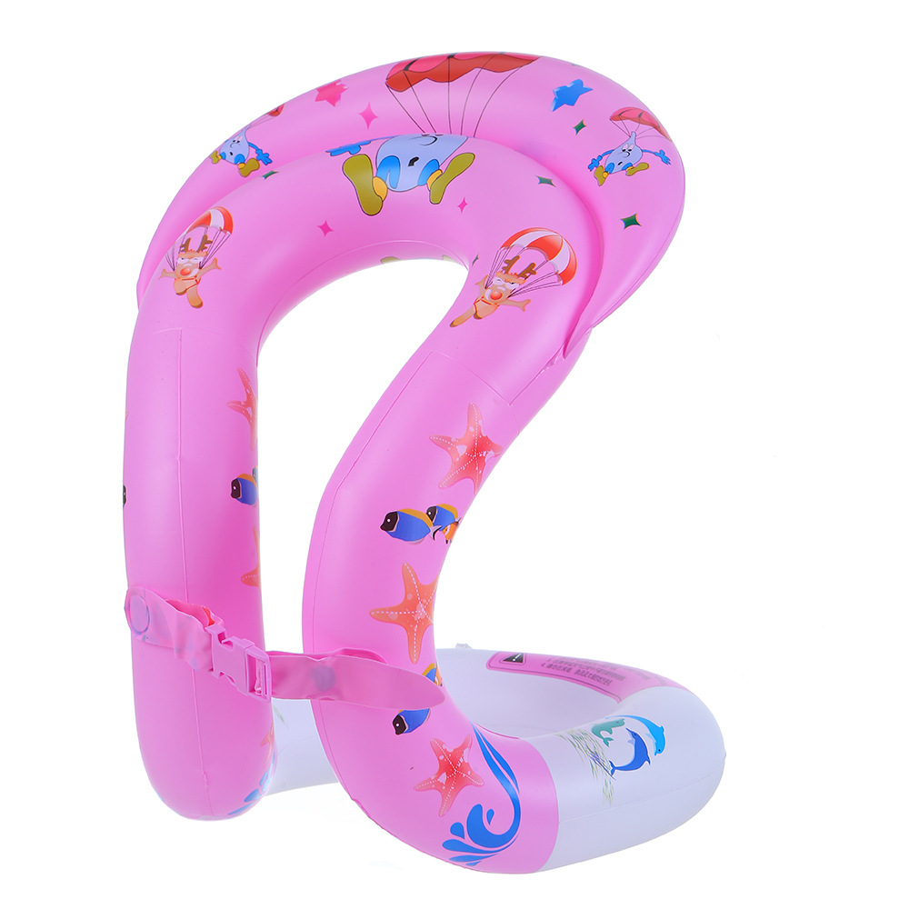 Children's double-layer thickened underarm swimming ring buoyancy vest swimming ring adult children swimming ring inflatable vest details Picture