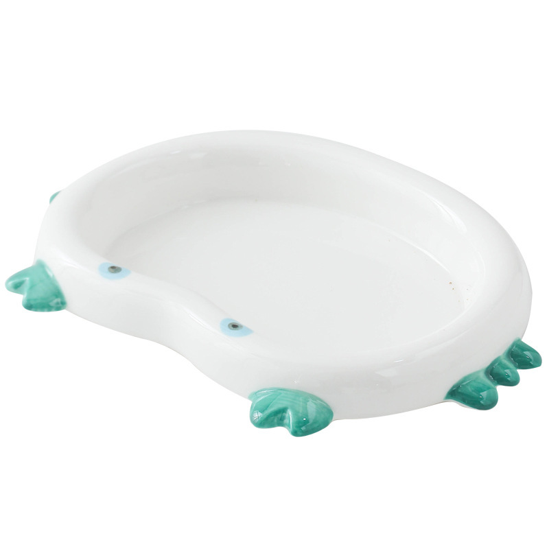 Cat bowl, ceramic pet bowl, cat food bowl, high appearance level, rice bowl, anti-knock cat drinking bowl, large-mouthed dog bowl, food bowl