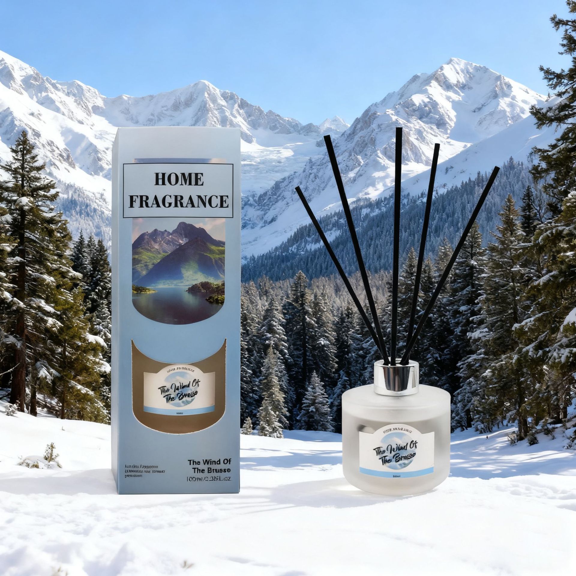 TATEXANG's new flameless rattan aromatherapy diffuser stick, essential oil box set, long-lasting fragrance, hotel, home and bedroom aroma