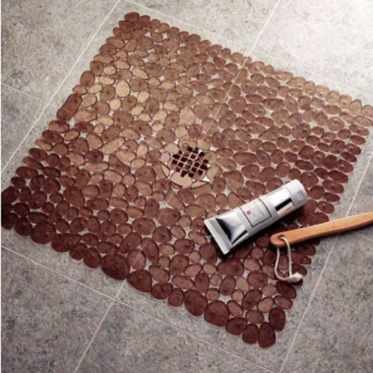 54厘米PVC快速排水淋浴垫防滑浴垫地毯浴室淋浴吸盘垫浴室淋浴垫细节图