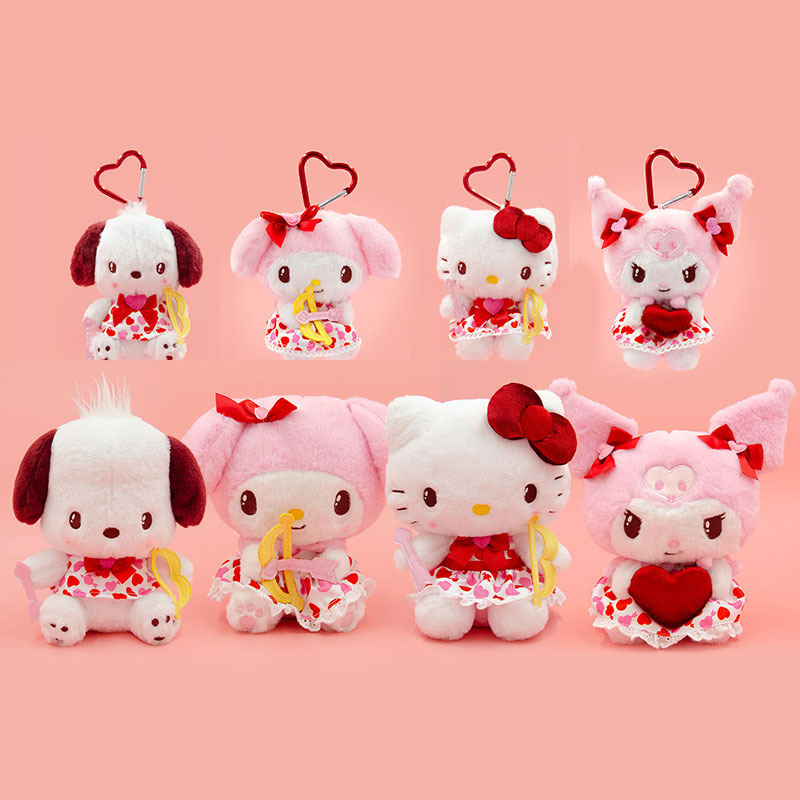 Official Sanrio Cupid series Coolomi Melody Pacha Cute Hello Kitty kt Cat plush doll male