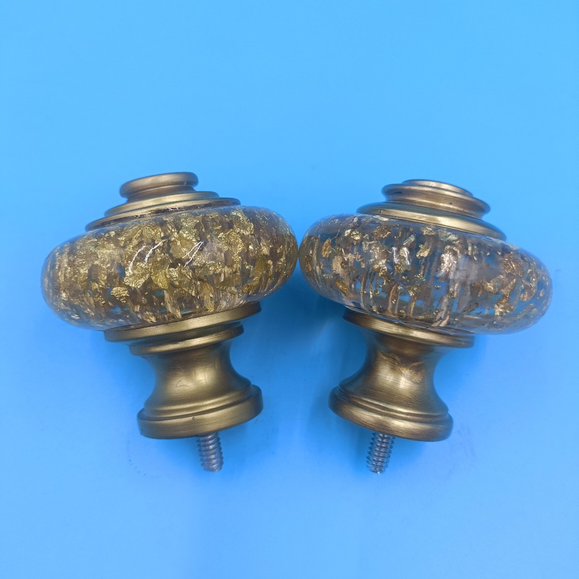 Cross-border best-selling new high-end Curtain rod Adjustable Double Curtain Rods Specification image